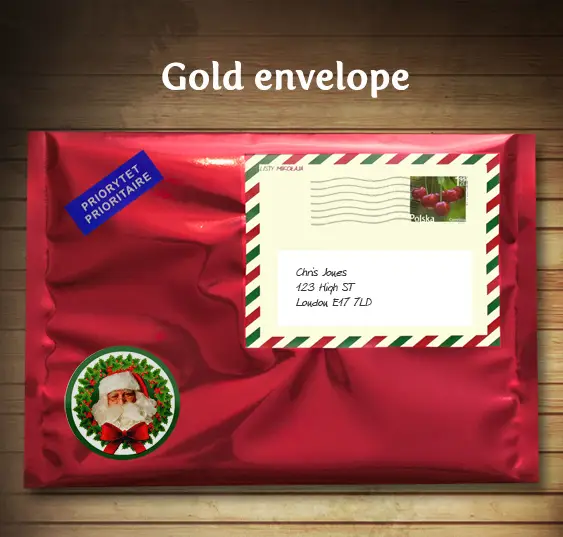 Handwritten Personalized Letter from Santa — Hoopla! Letters